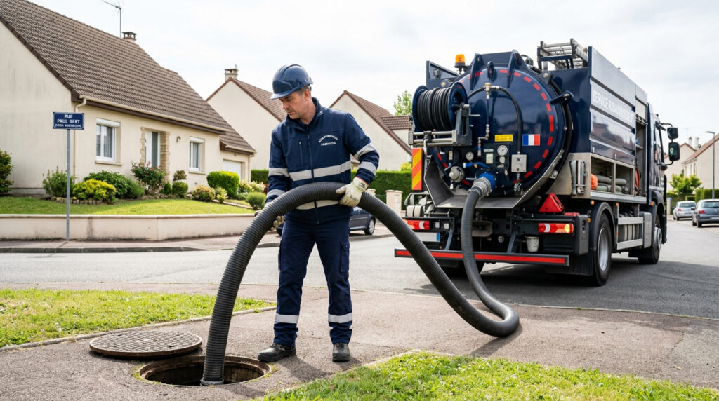 Vidange fosse septique à Argenteuil