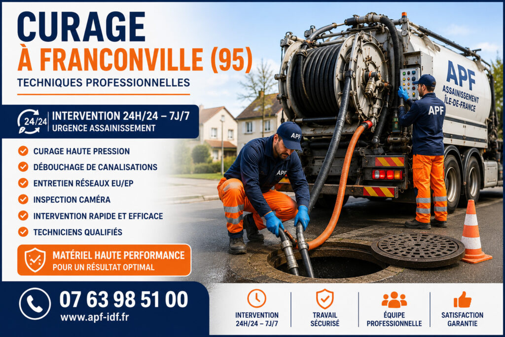 Curage à Franconville (95)