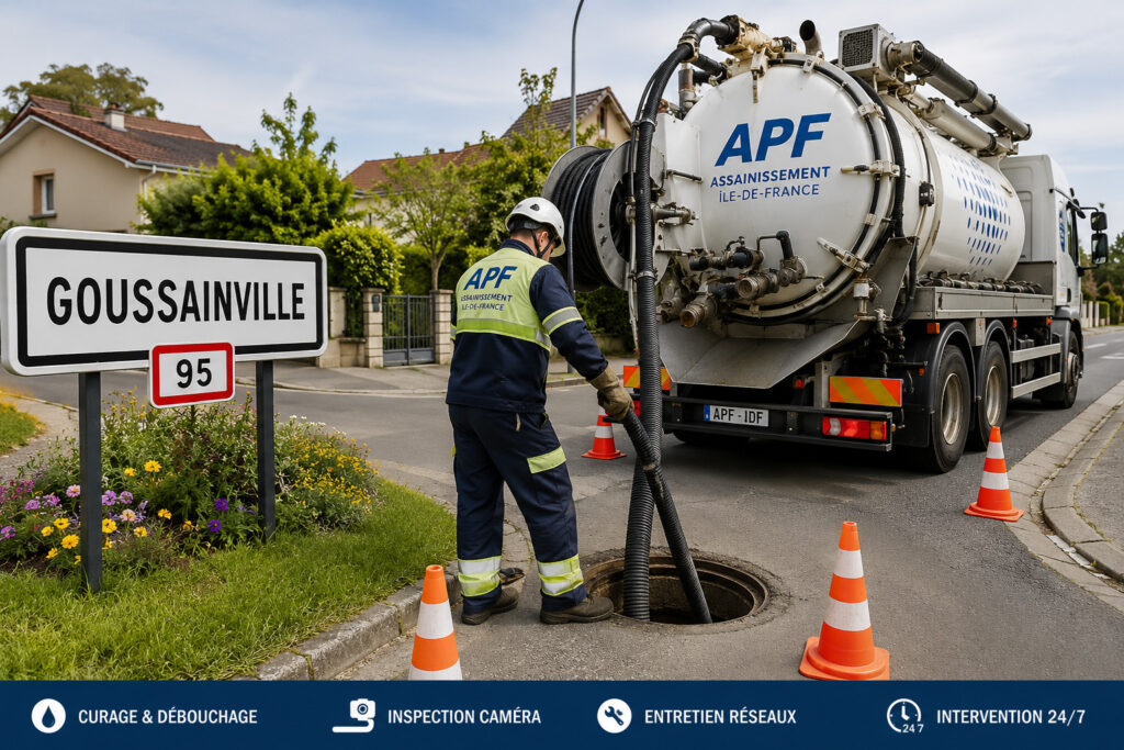 Assainissement à Goussainville 95