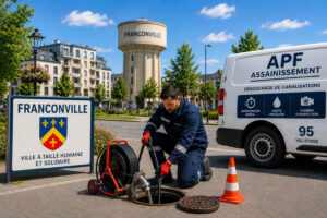 Débouchage canalisation à Franconville (95)
