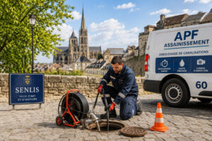 Débouchage canalisation à Senlis (60)