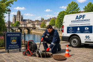 Débouchage canalisation à Pontoise (95)